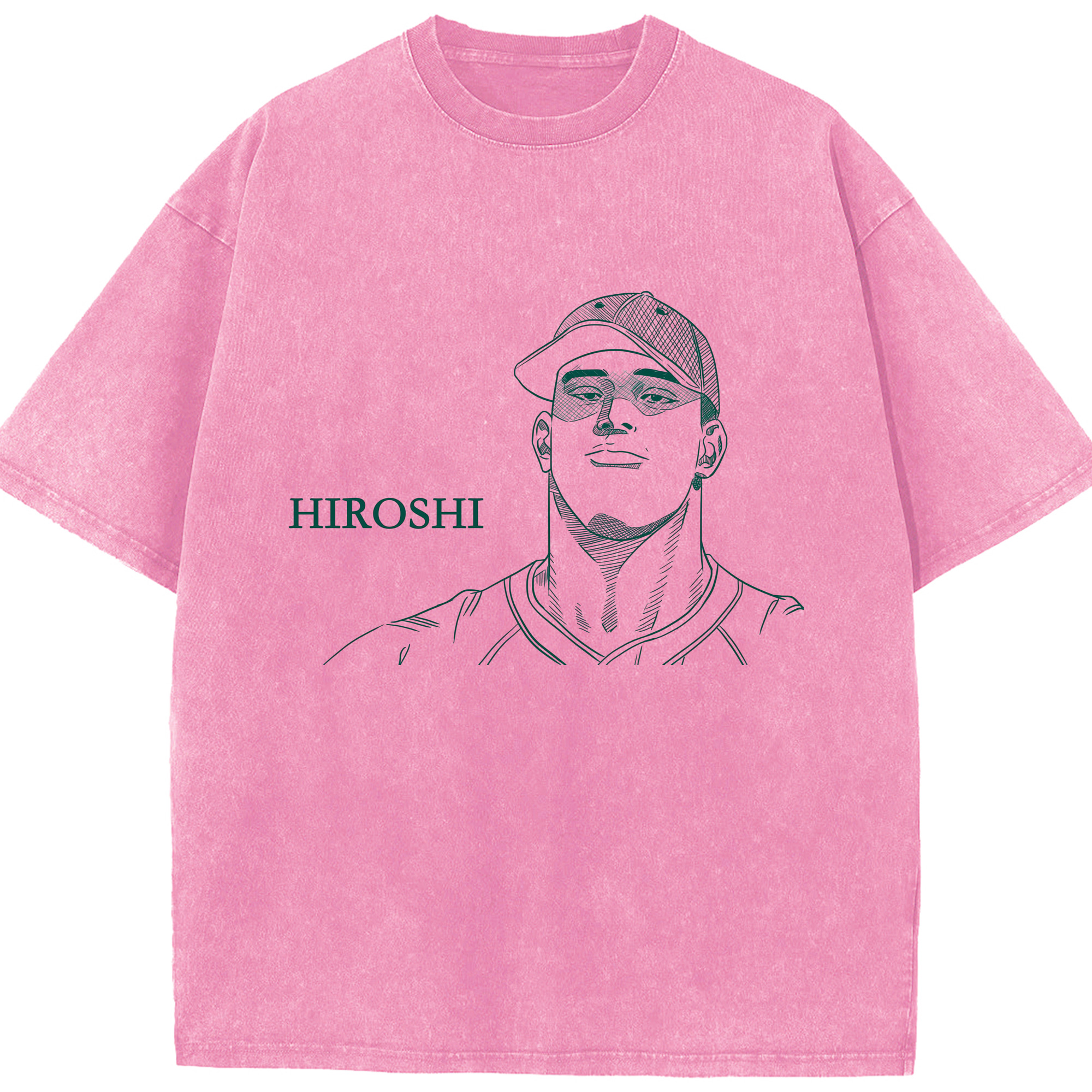 （画像用） SLAM DUNK／スラムダンク 綿100% ヴィンテージ風 半袖Tシャツ（フロントプリント）